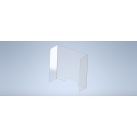 PLEXIGLAS® Hauchschutz in U-Form